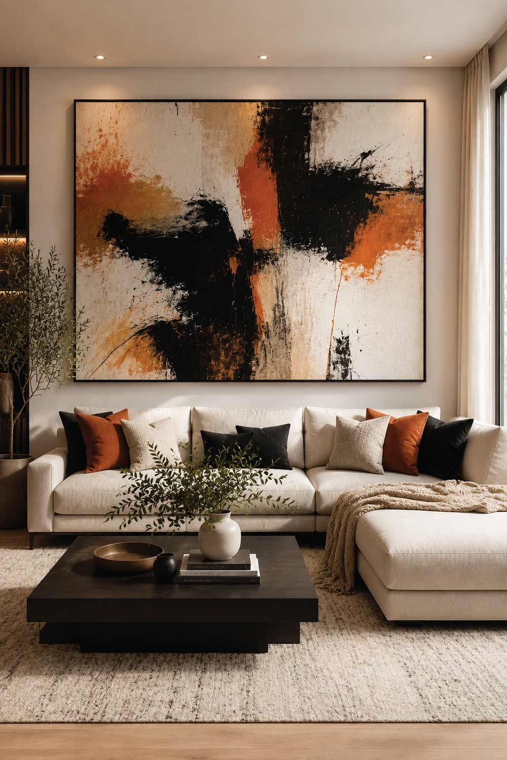Large Abstract Canvas Paintings