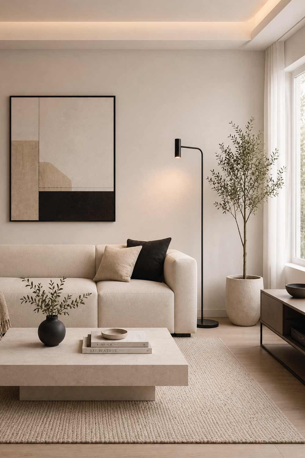 Slim Metal Floor Lamps for Clean Lines