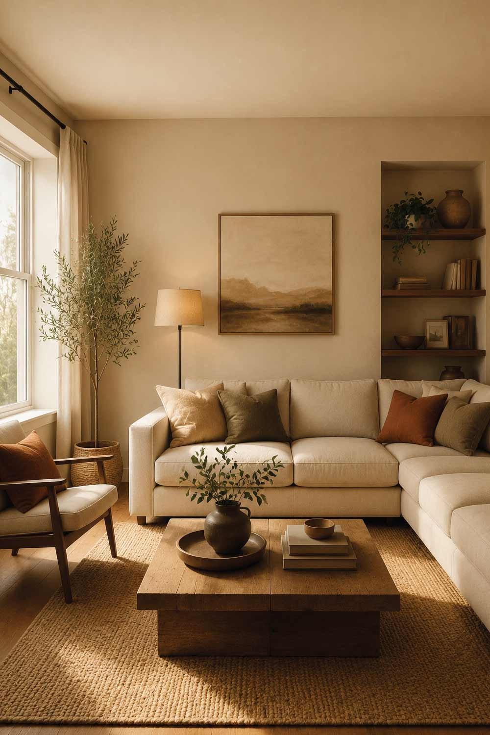 Start with a Warm Neutral Base