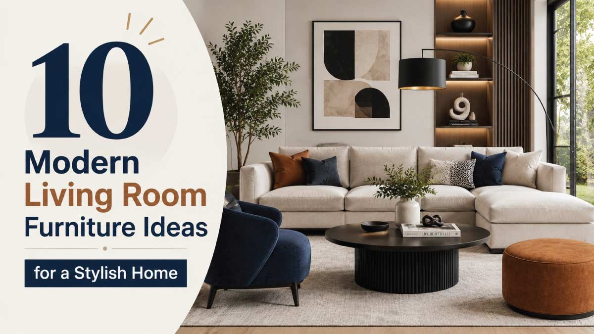 10 Modern Living Room Furniture Ideas for a Stylish Home