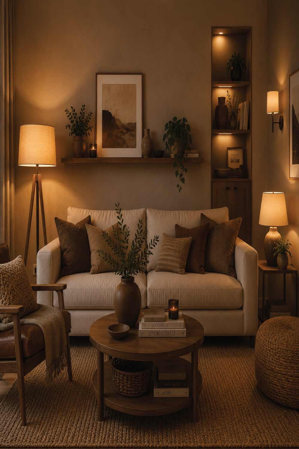 Choose Warm Ambient Lighting