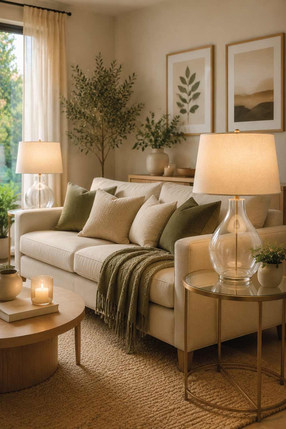 Lamps with Reflective or Transparent Materials