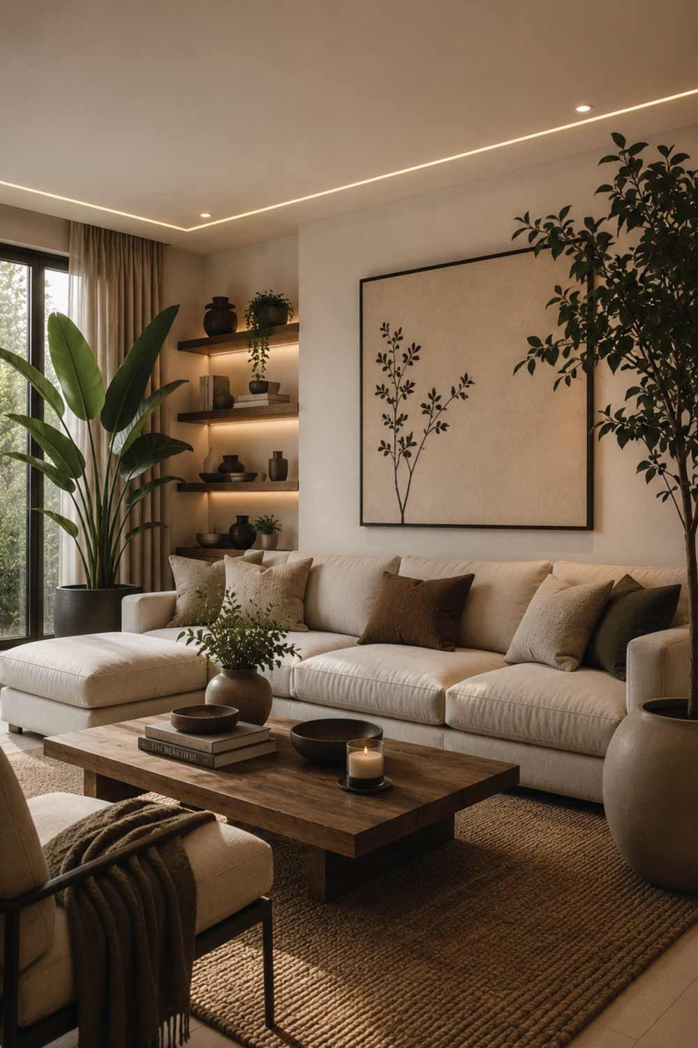 Bring in Greenery and Organic Elements