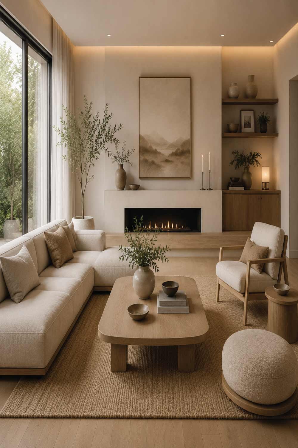 Focus on Comfortable, Low-Profile Furniture