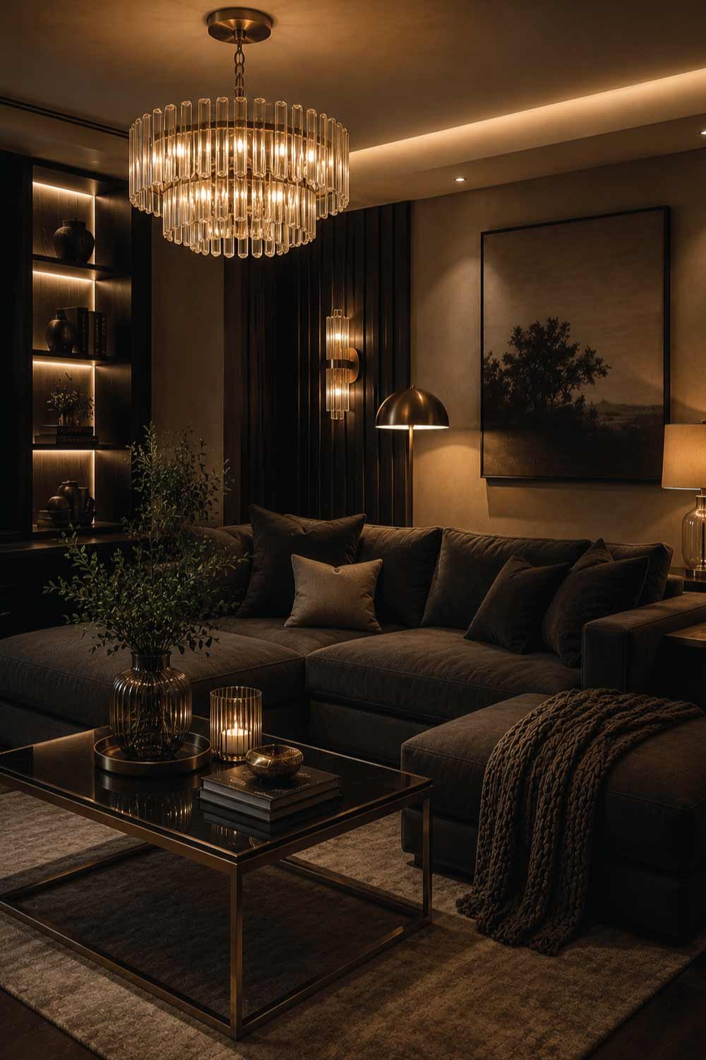 Metallic and Glass Finishes for a Glamorous Touch