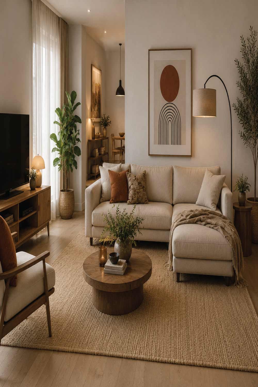 Use Rugs to Define the Space