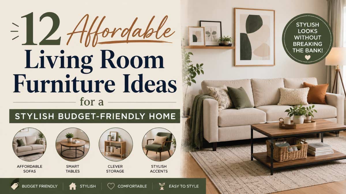 12 Affordable Living Room Furniture Ideas