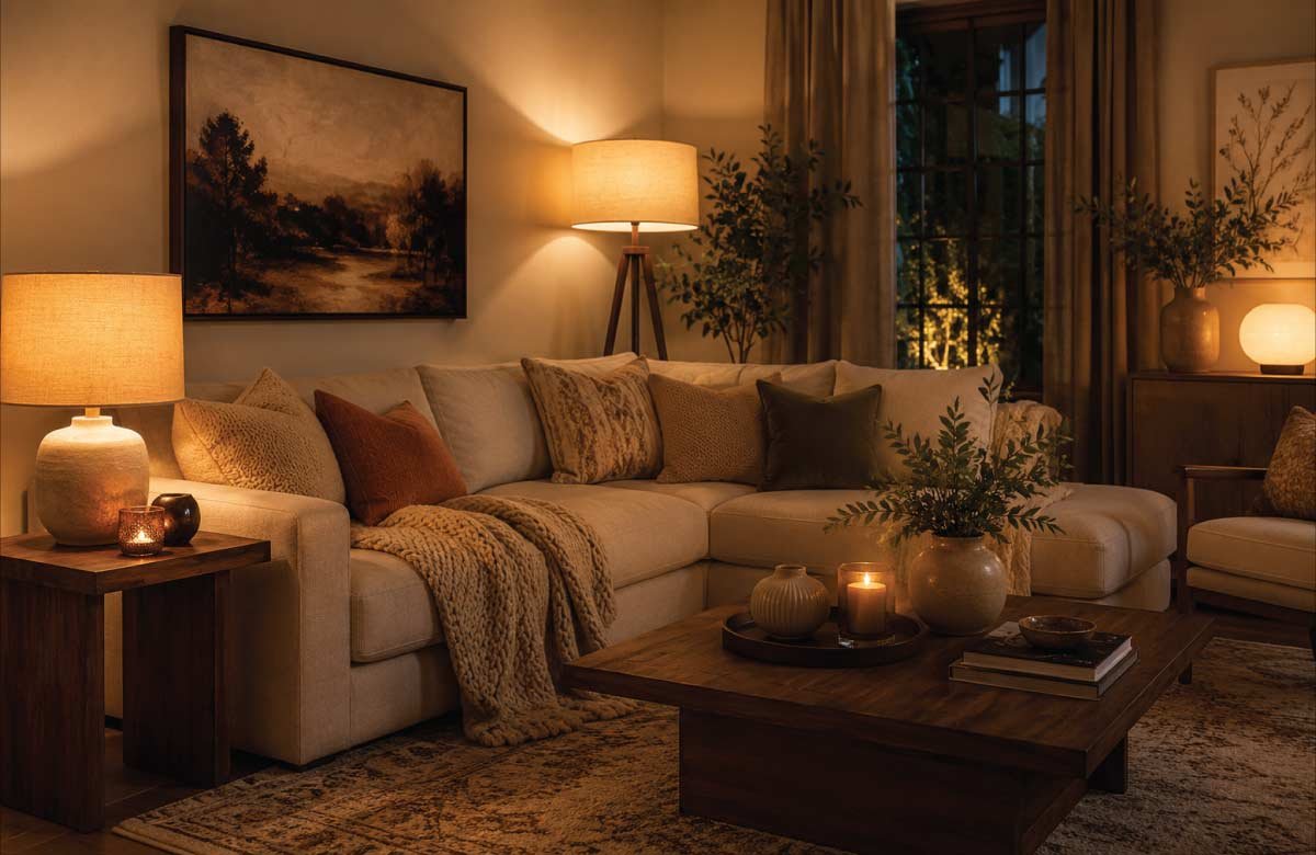12 Cozy Living Room Lamp Ideas to Warm Up Your Space