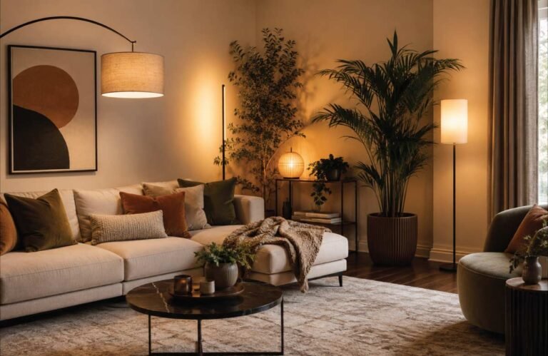 12 Living Room Corner Lamp Ideas to Elevate Your Space