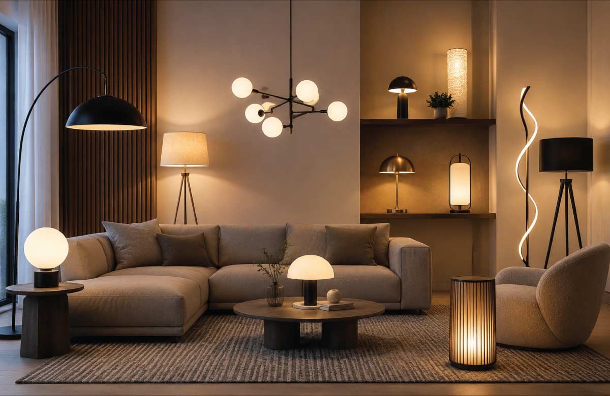 12 Modern Living Room Lamp