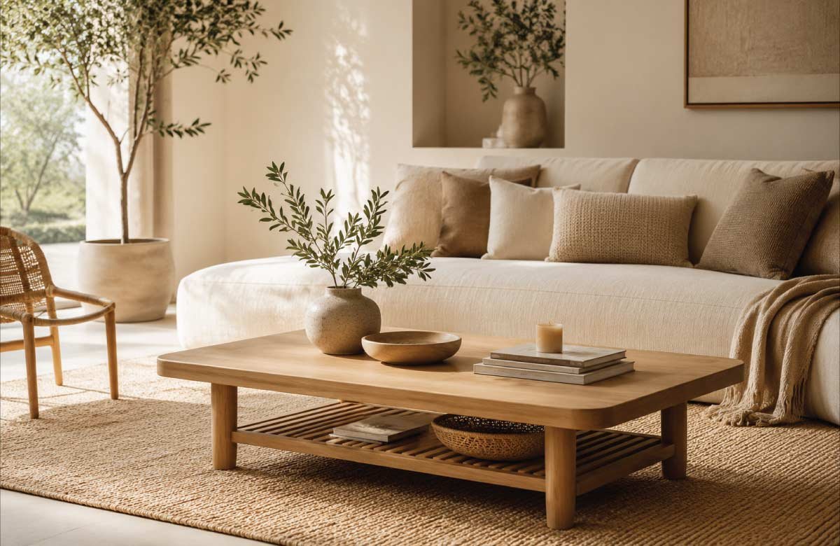 12 aesthetic living room table