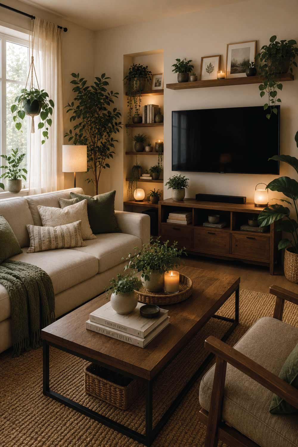 Add Plants for Freshness and Depth