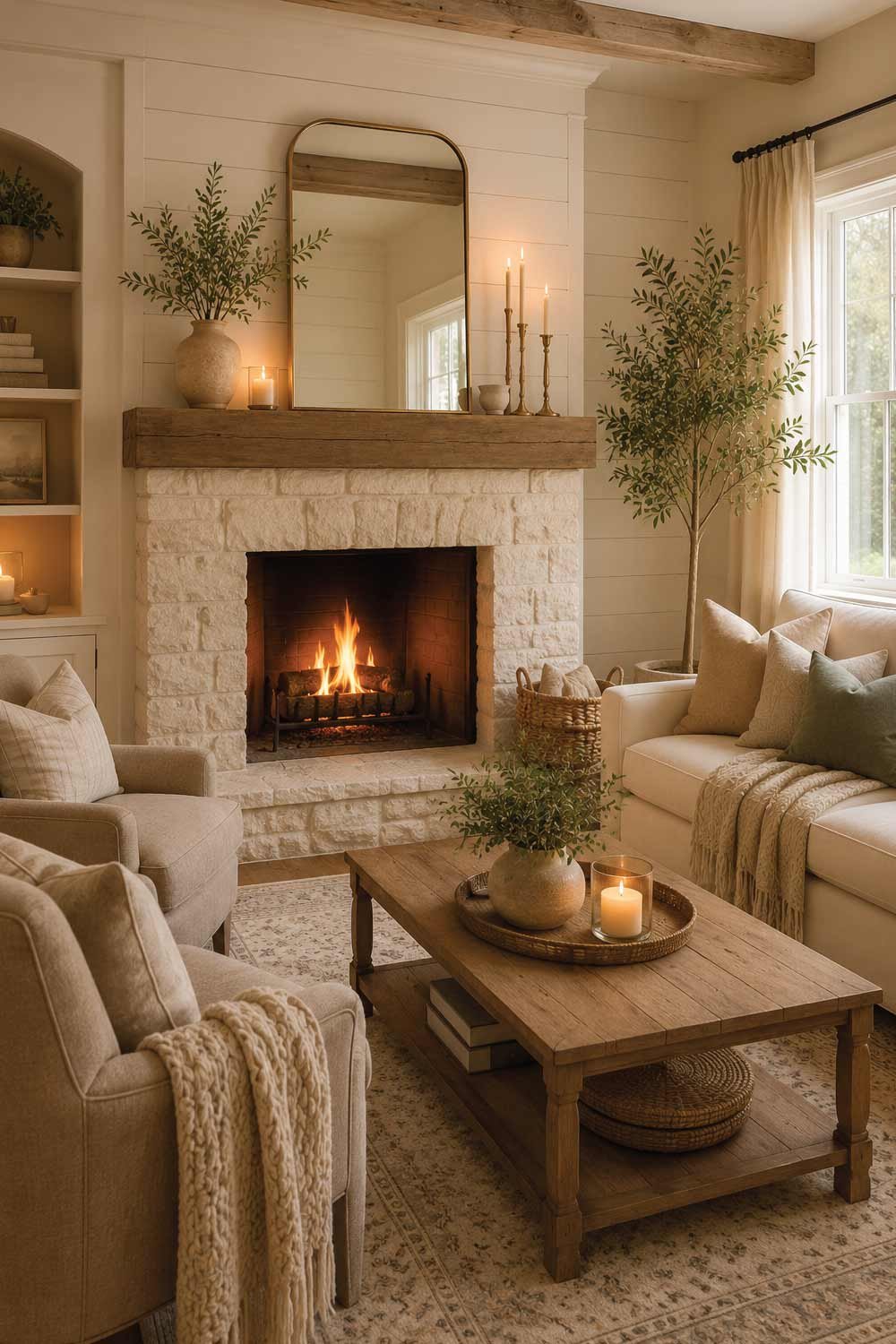 Add a Fireplace as a Focal Point