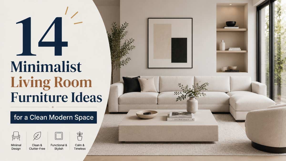 14 Minimalist Living Room Furniture Ideas