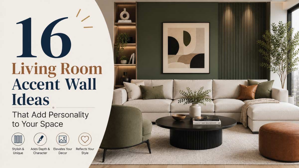 16 Living Room Accent Wall Ideas That Add Personality to Your Space