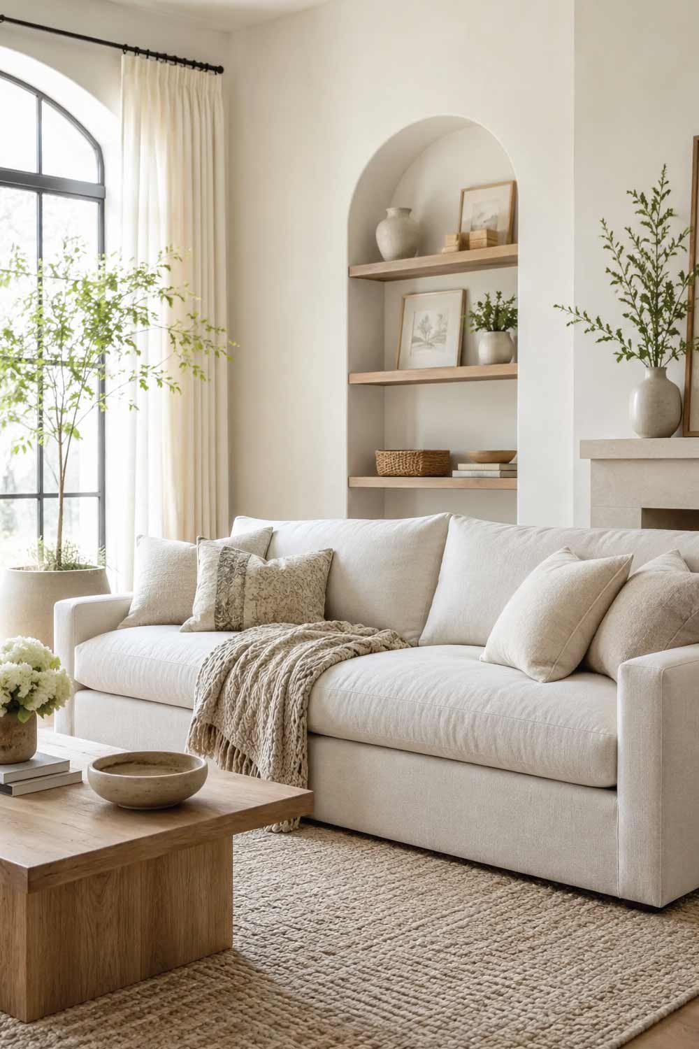 Choose a Light and Airy Sofa