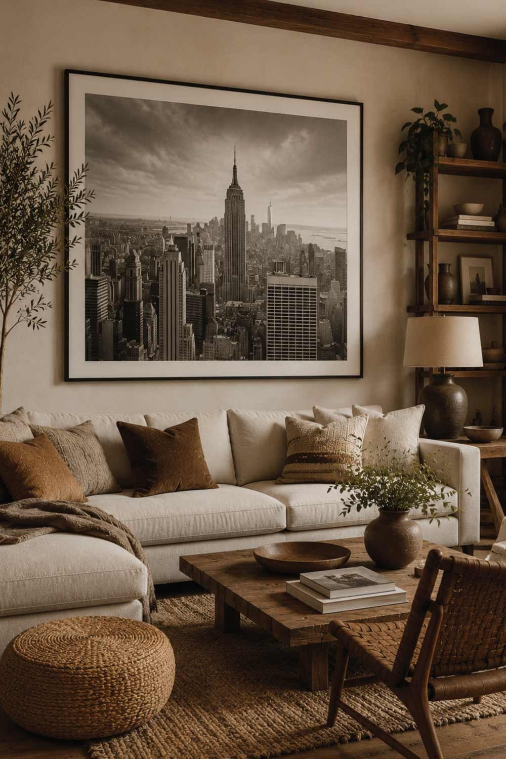 Oversized Framed Photography