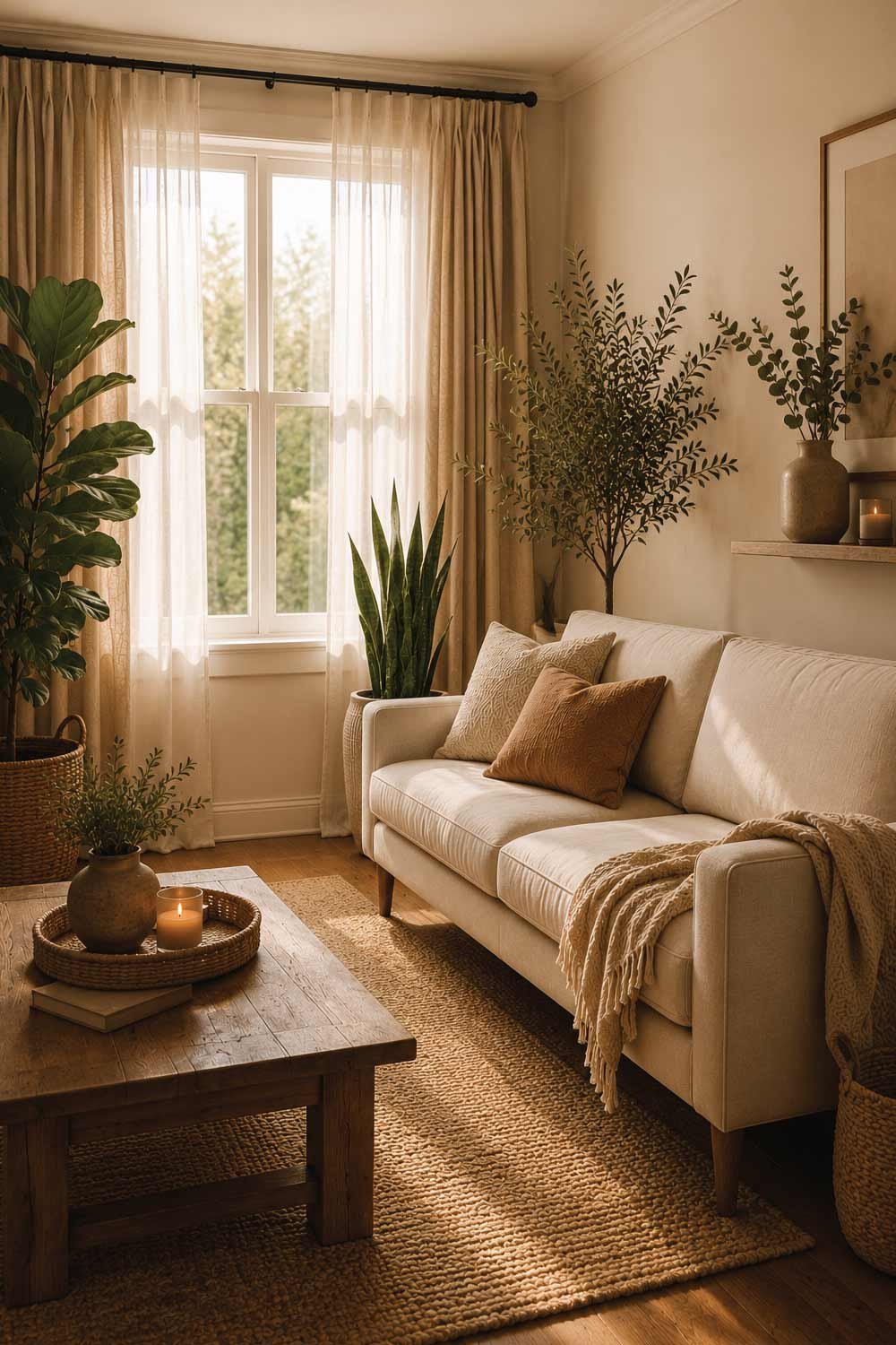 Use a Slim, Space Saving Sofa