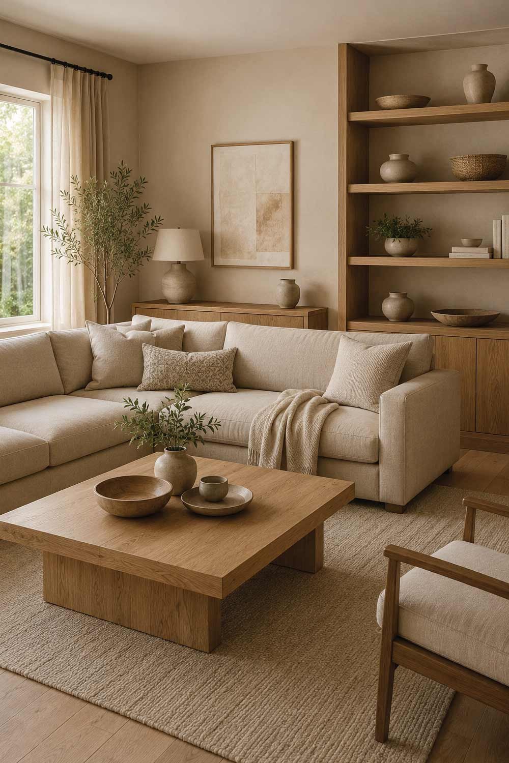 Add Natural Wood Elements