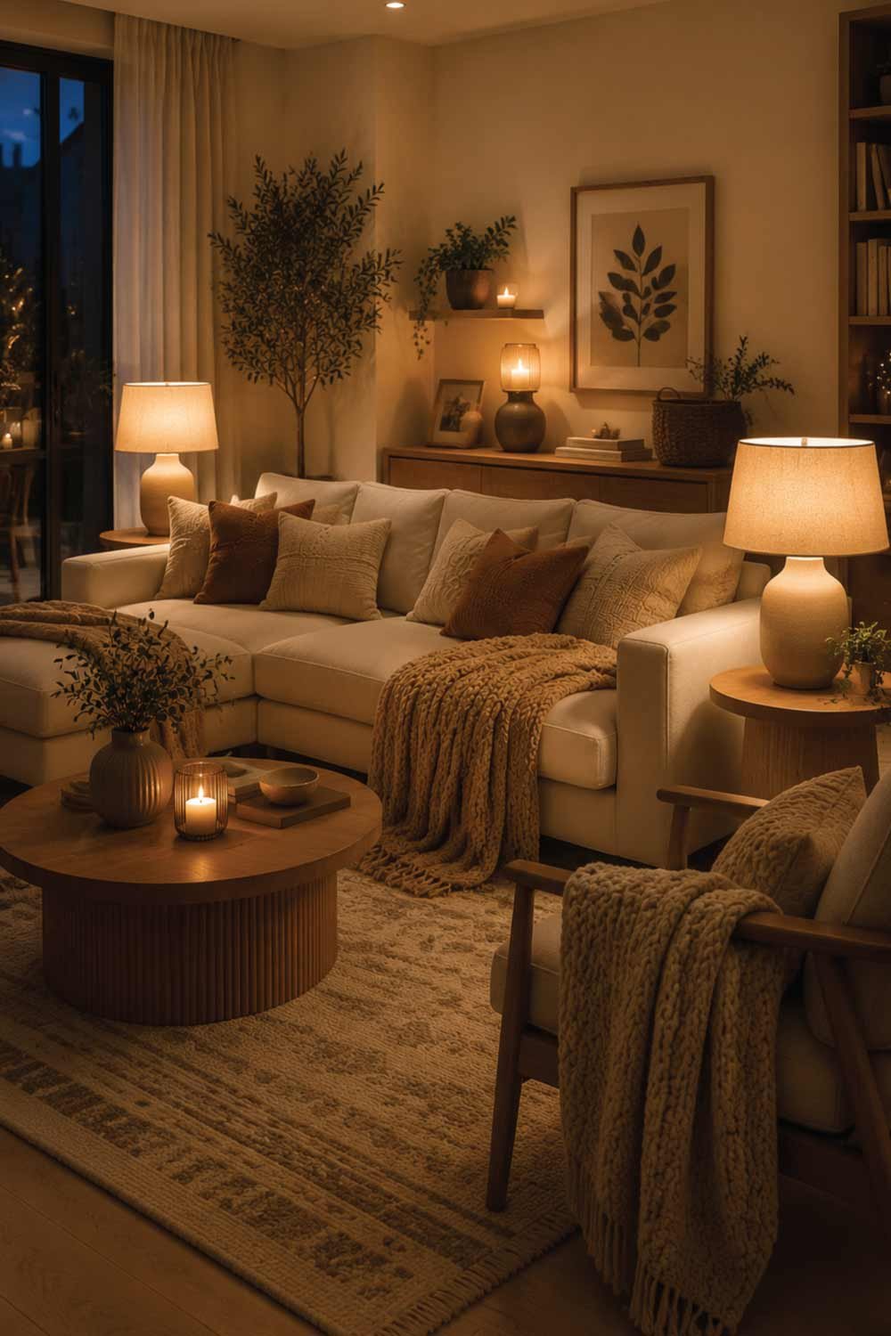 Add Table Lamps for Warm, Localized Light