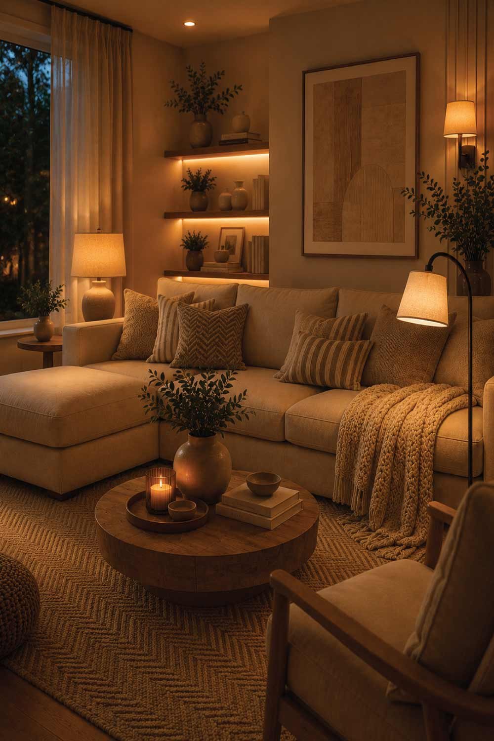Add Warm Ambient Lighting