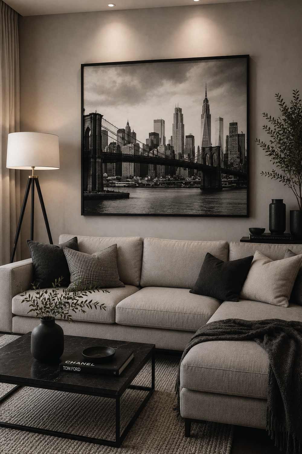 Black and White Photography Canvas
