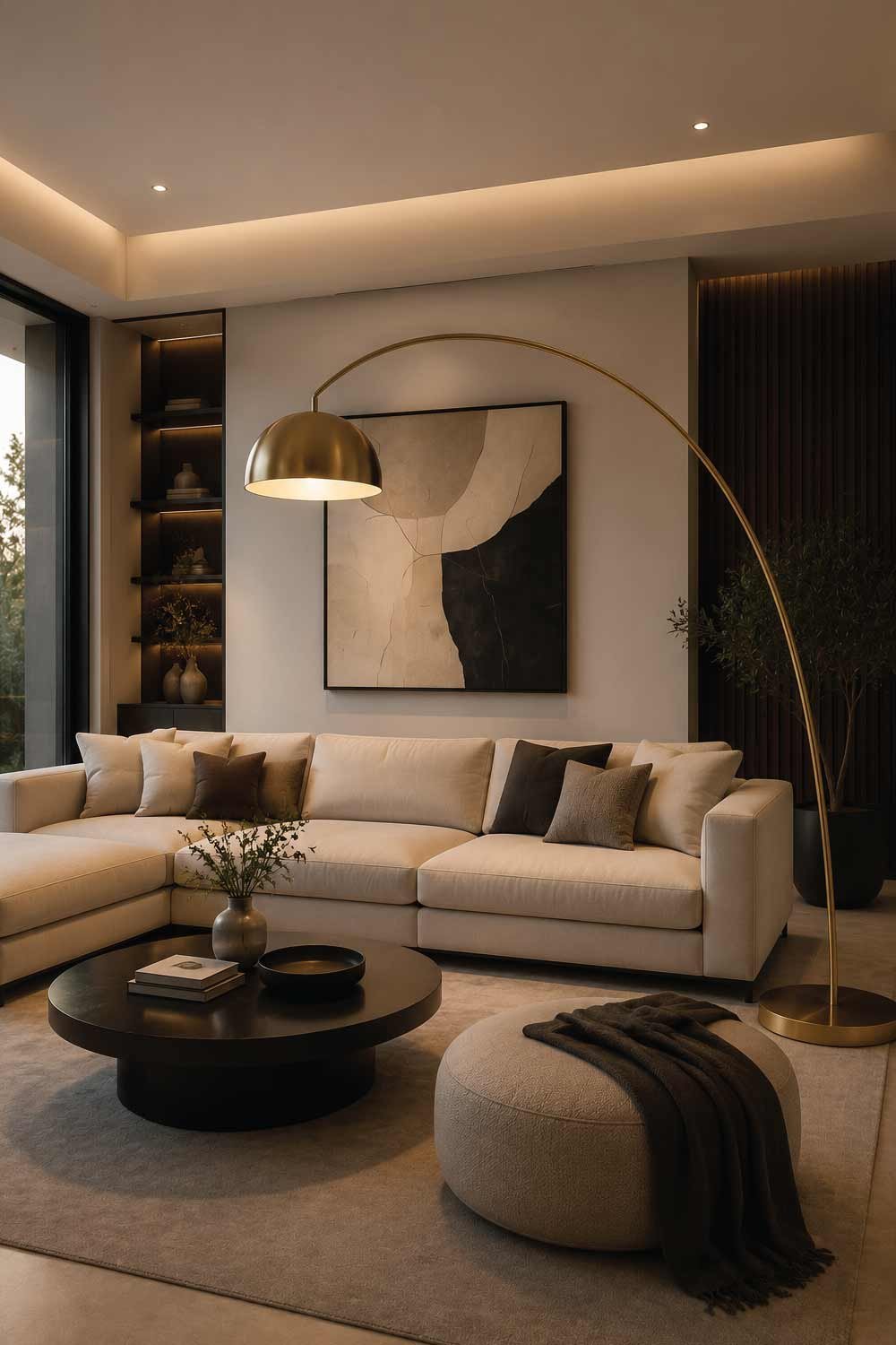 Elegant Arc Floor Lamps for Modern Spaces