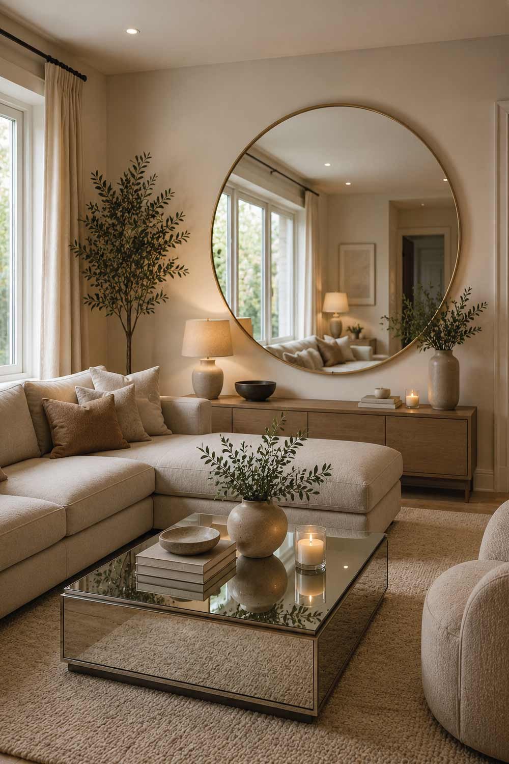 Use a Slim, Space Saving Sofa