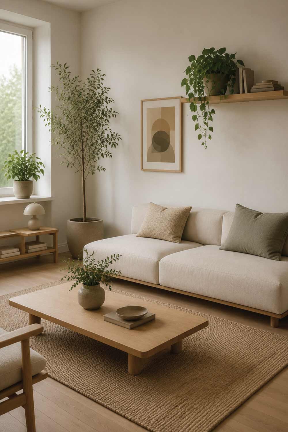 Keep Furniture Low, Simple, and Functional