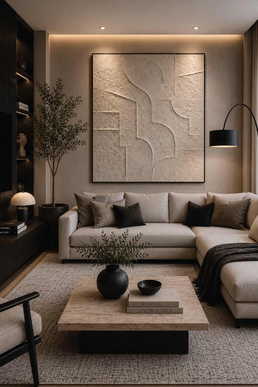 Textured Wall Art for Added Dimension