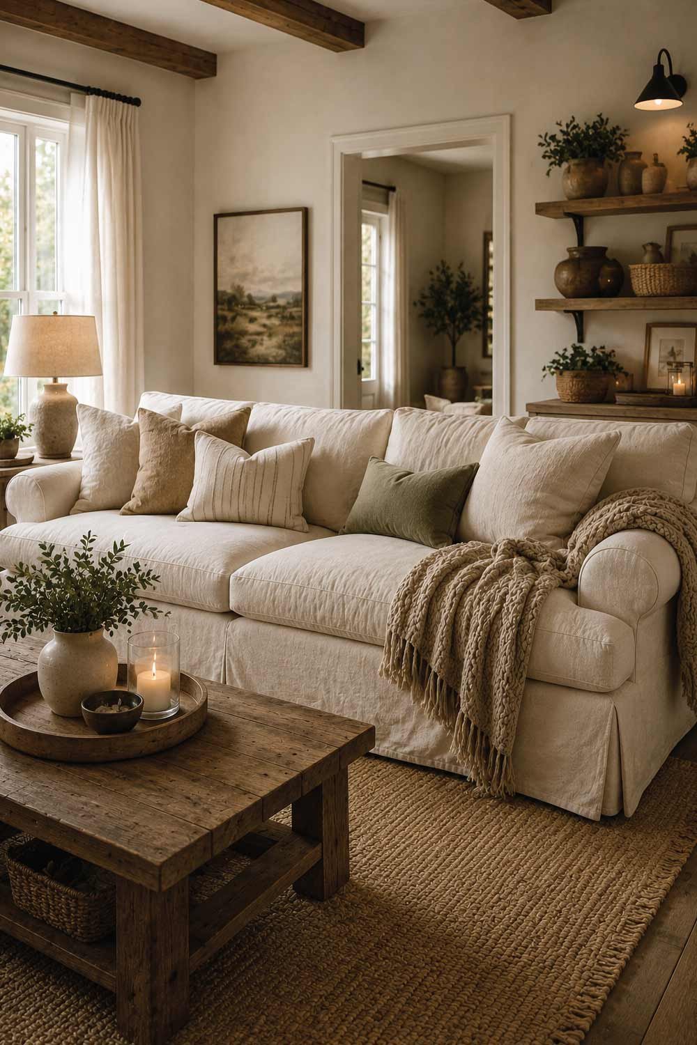 Use Comfortable, Oversized Seating
