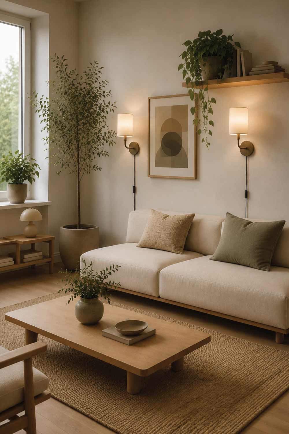 Embrace Plug In Wall Sconces