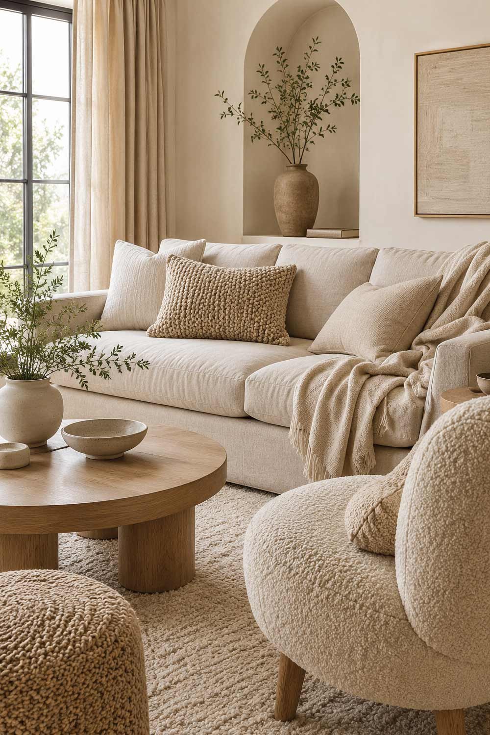Focus on Soft, Textured Fabrics