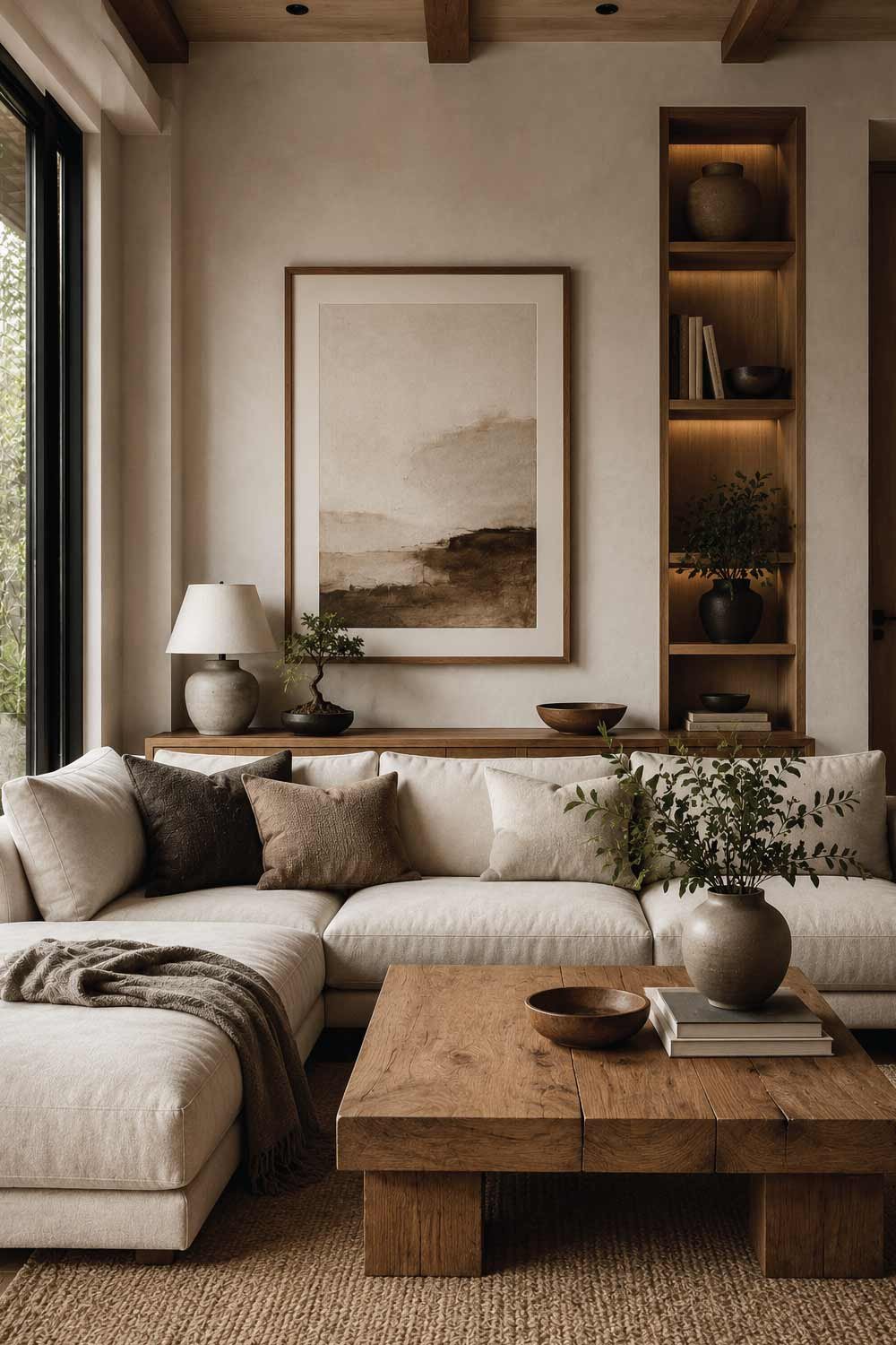 Incorporate Natural Wood Elements