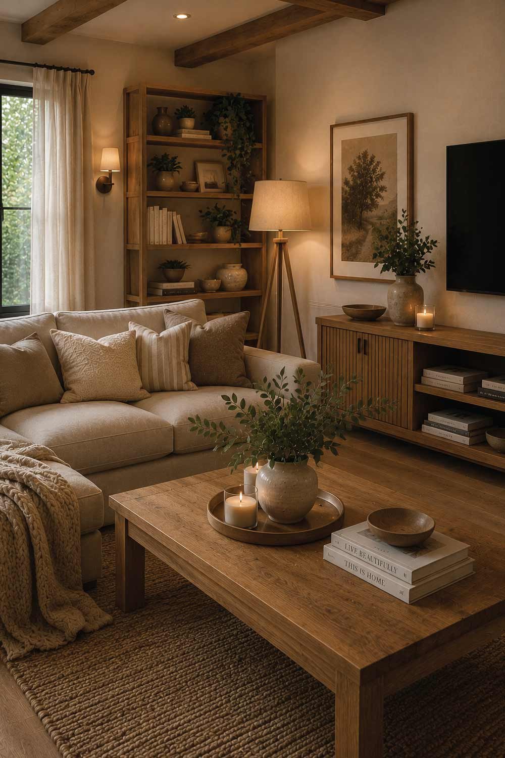 Incorporate Wooden Elements