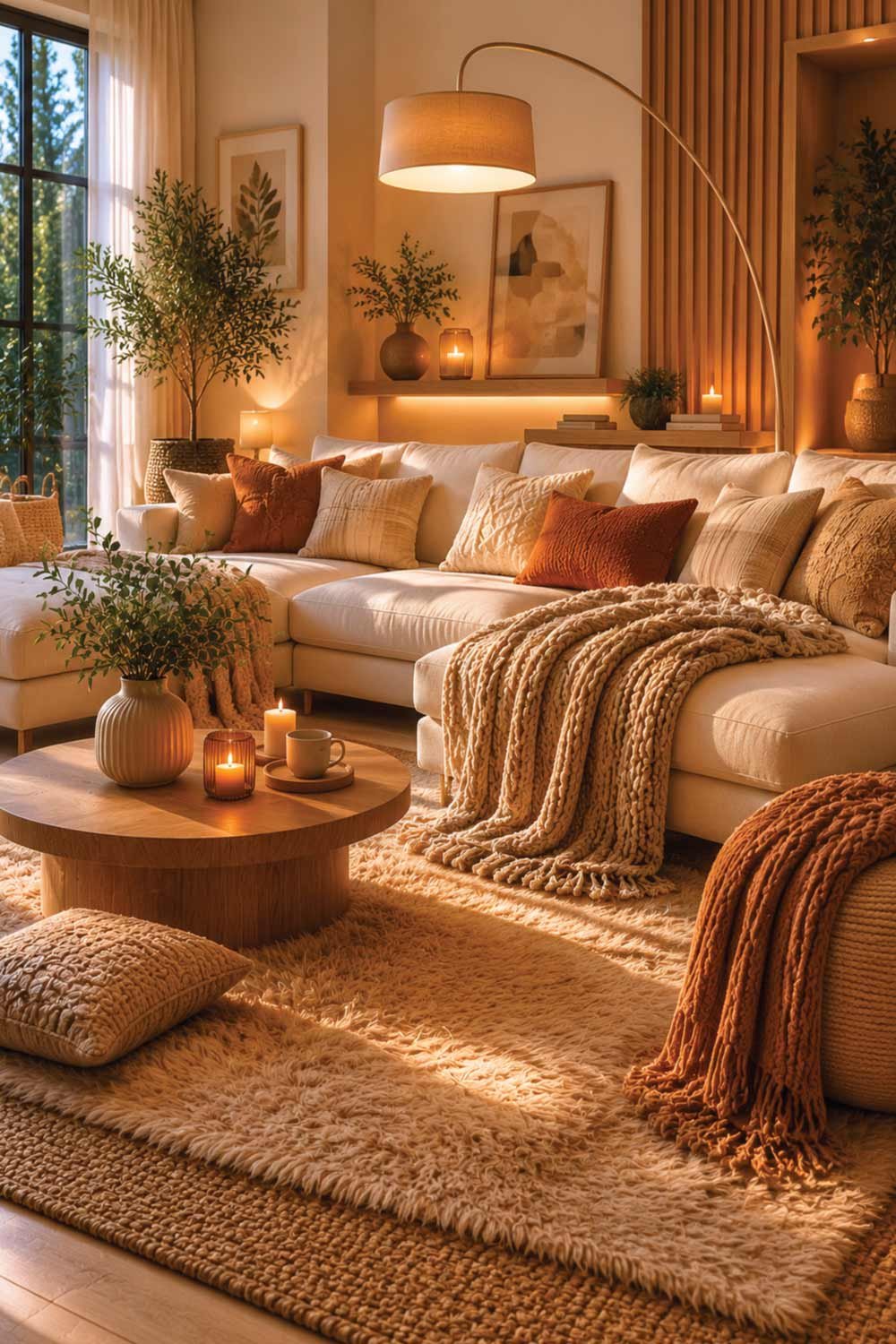Layer Cozy Textiles for “Hygge” Comfort
