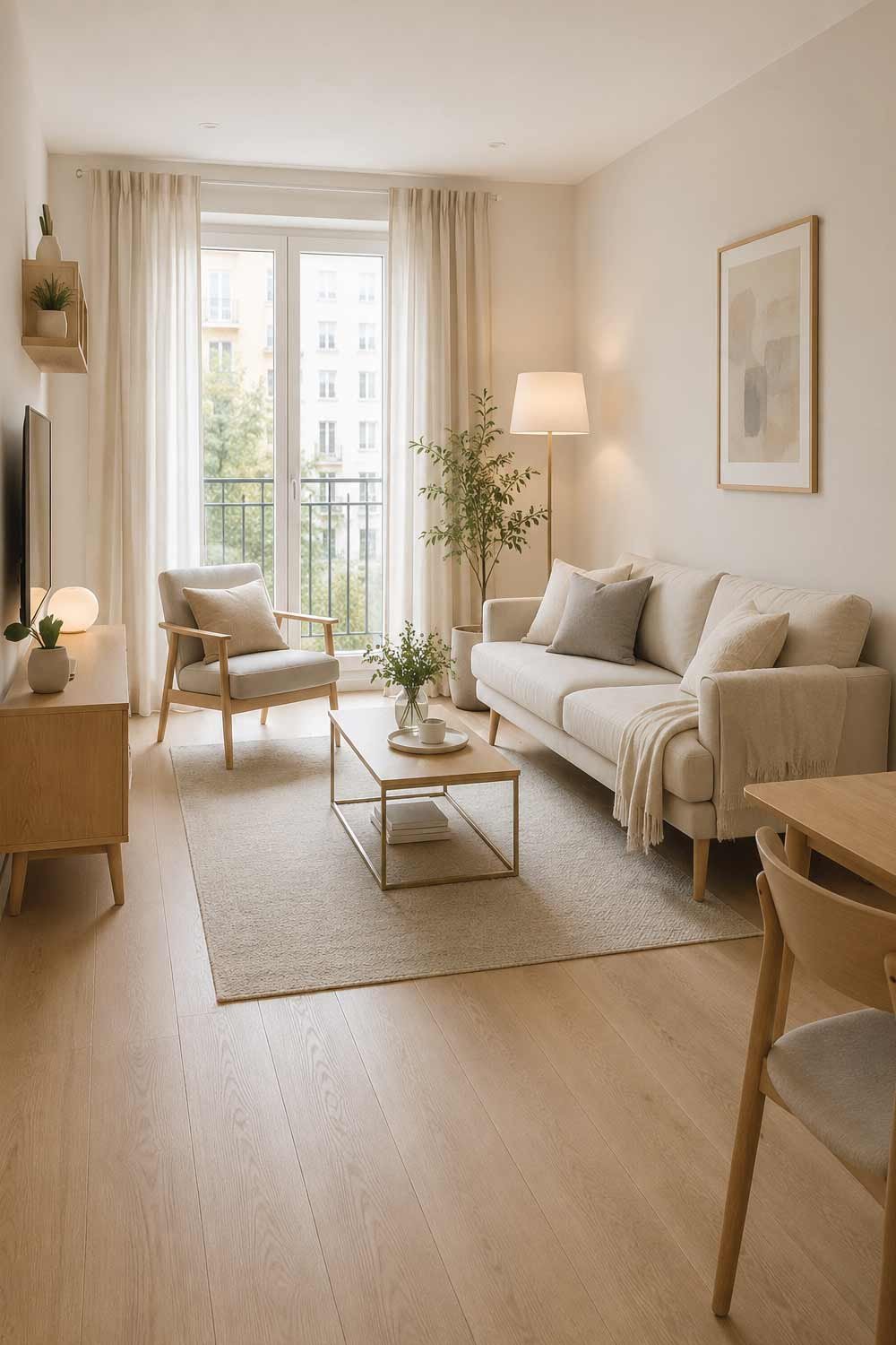 Opt for Slim and Raised Furniture