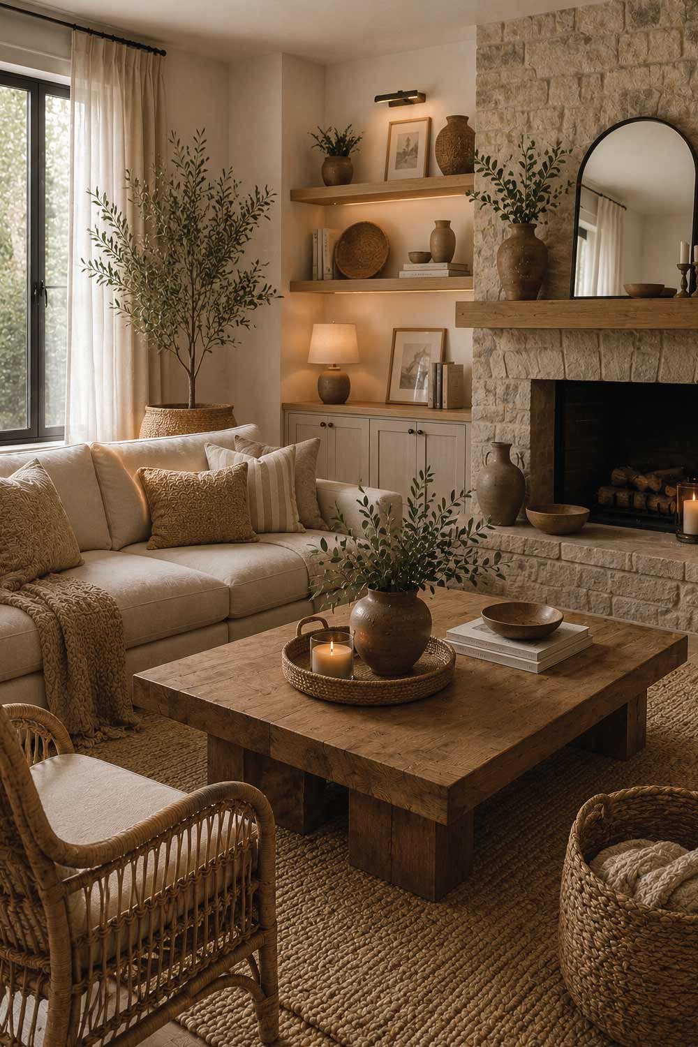 Use Natural Materials for Warmth