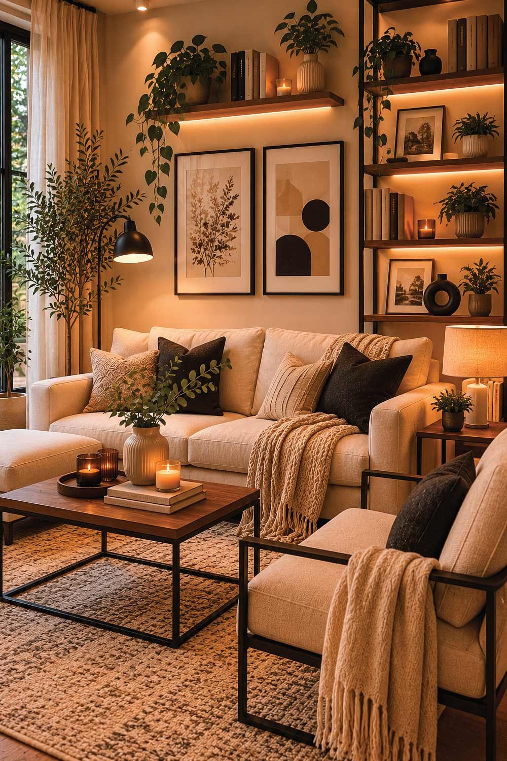 Go Vertical with Storage and Decor