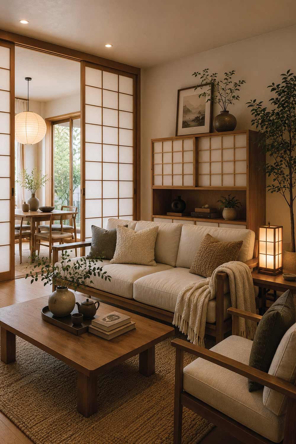 Incorporate Shoji Inspired Elements