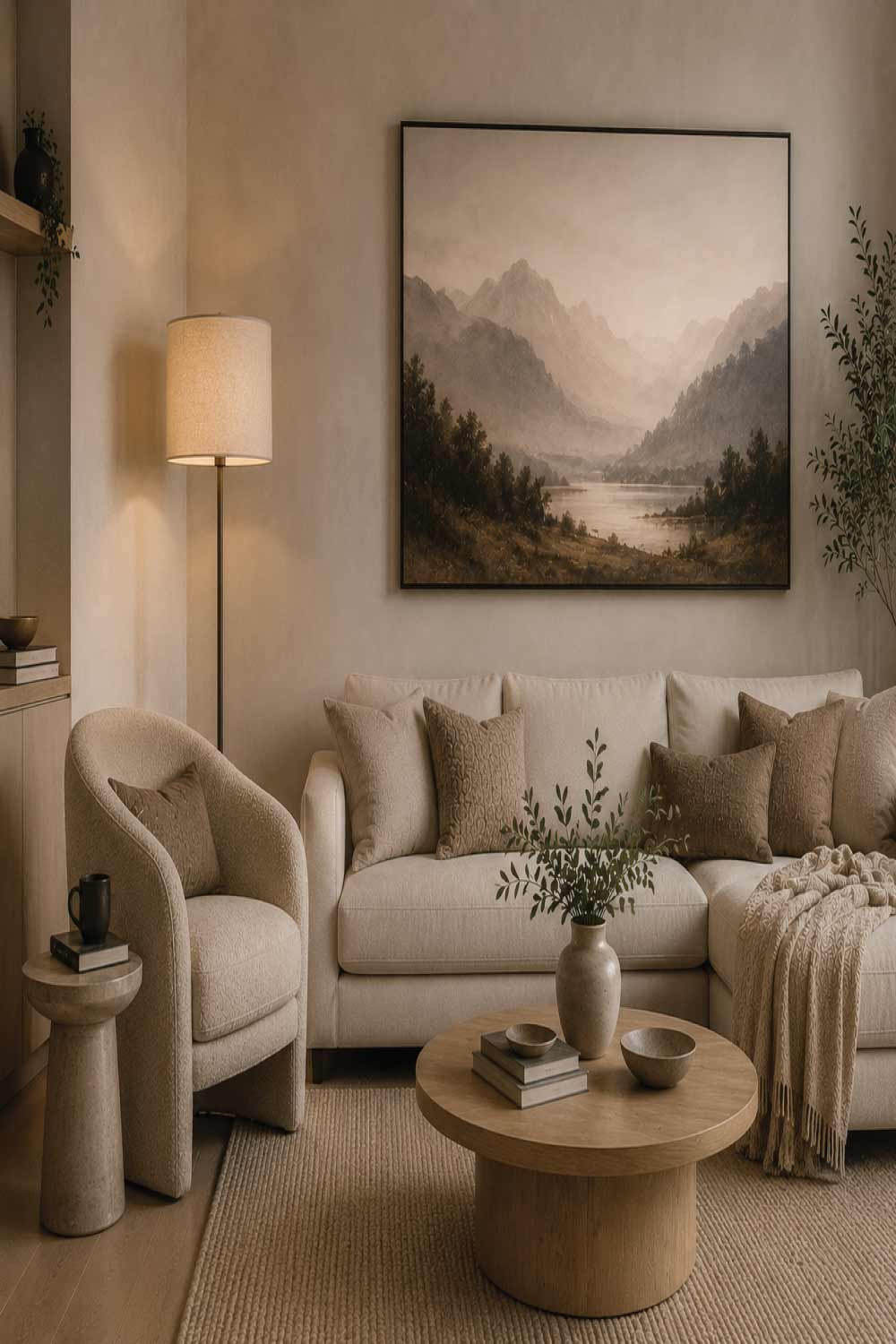 Neutral Landscape Artwork