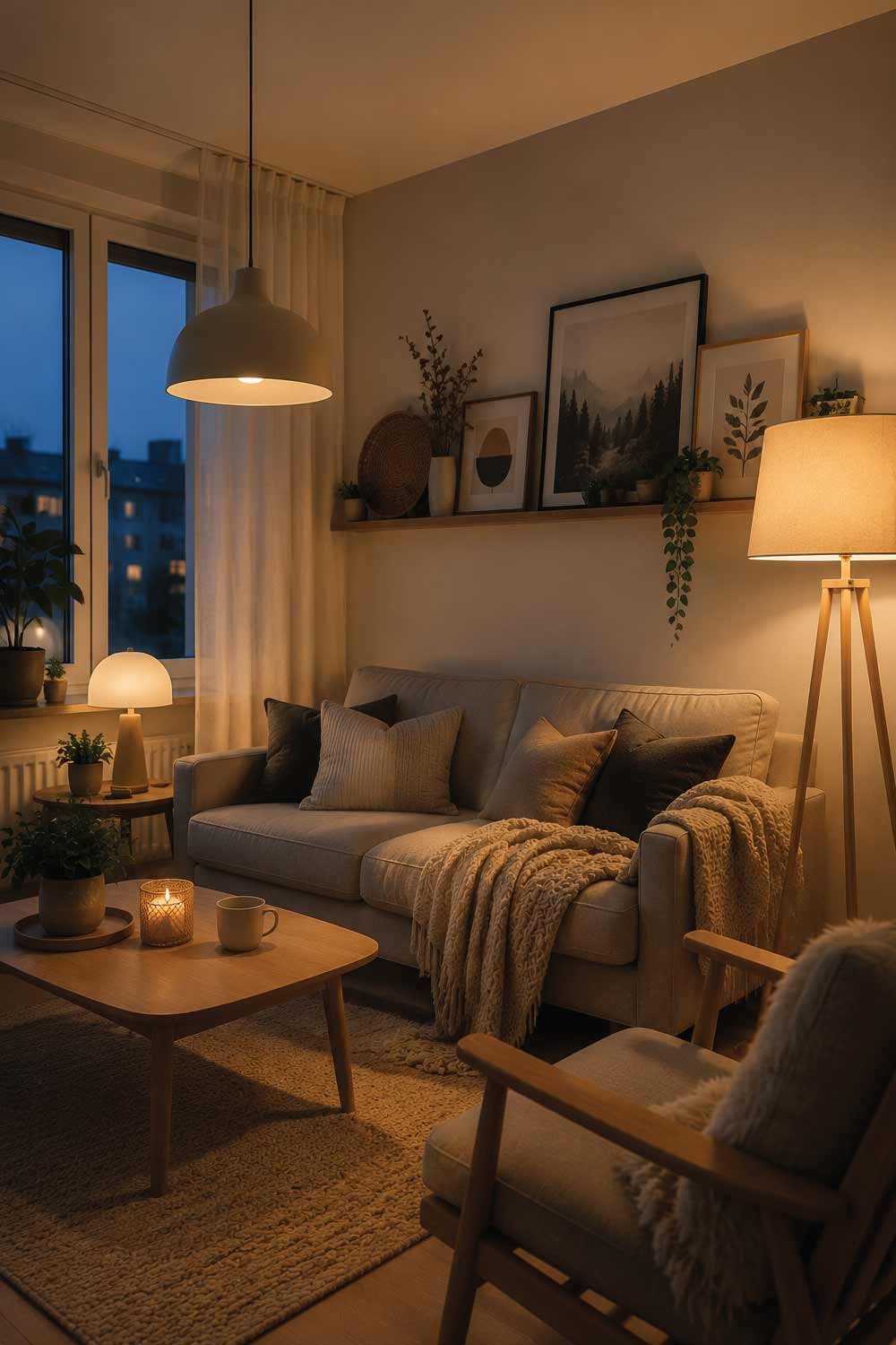 Incorporate Minimalist, Functional Lighting