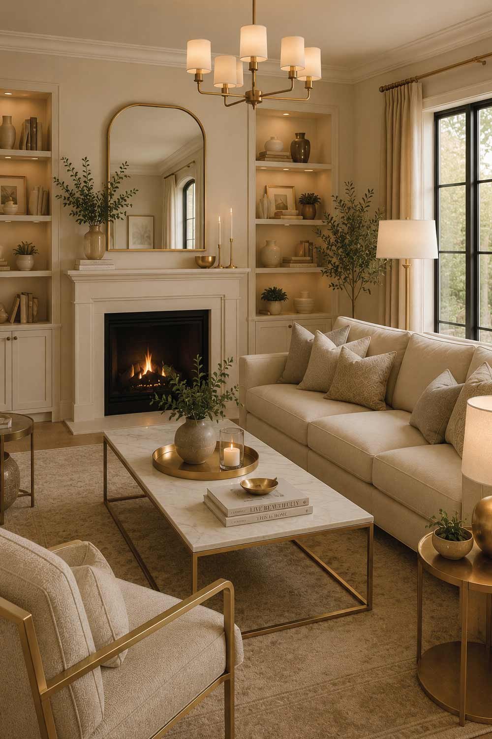 6. Introduce Soft Metallic Accents