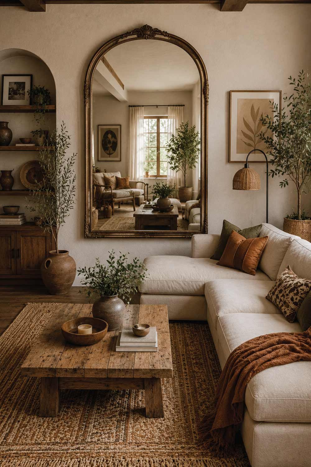Large Statement Mirrors as Art