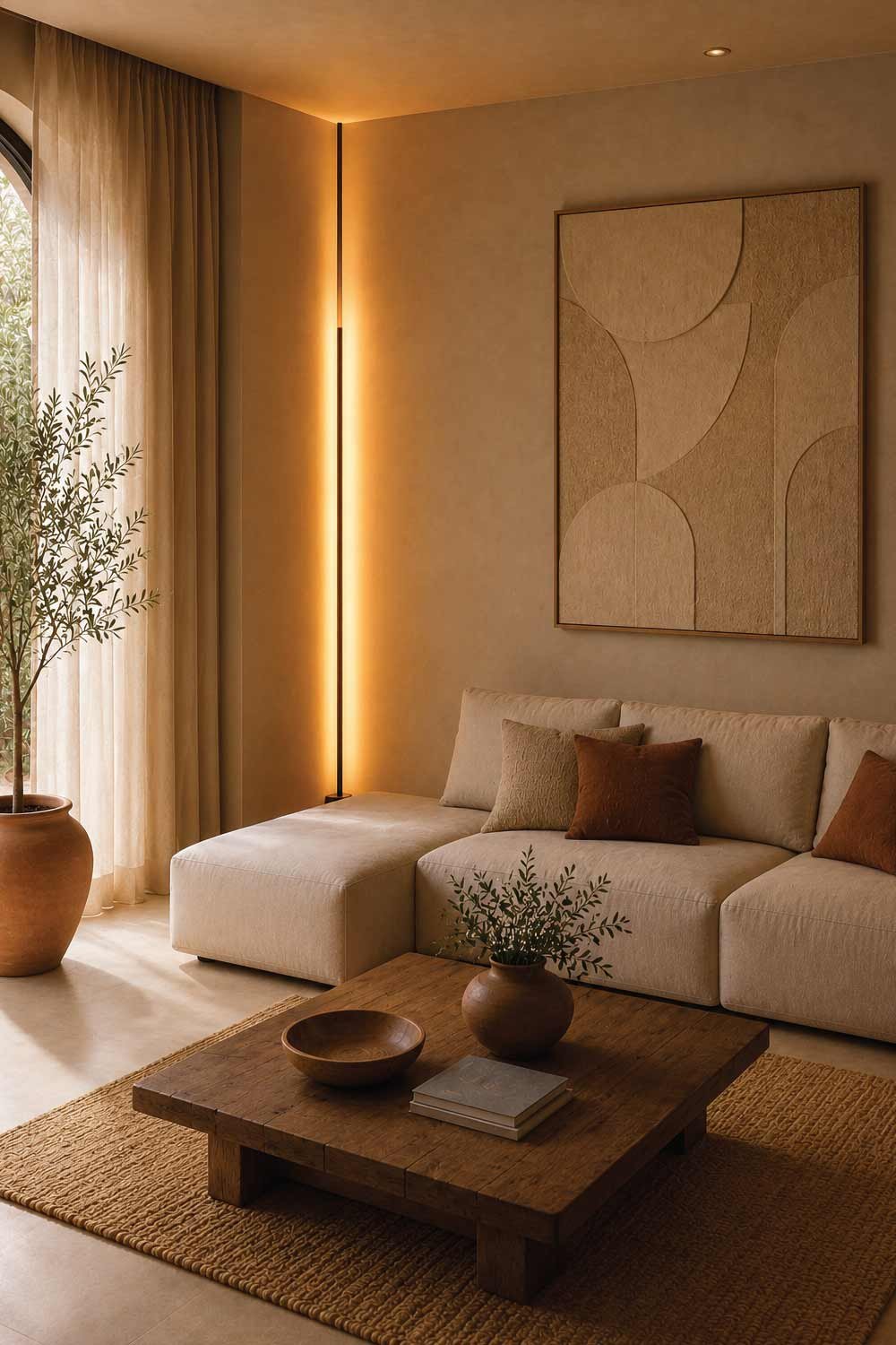 Corner Floor Lamps to Maximize Space