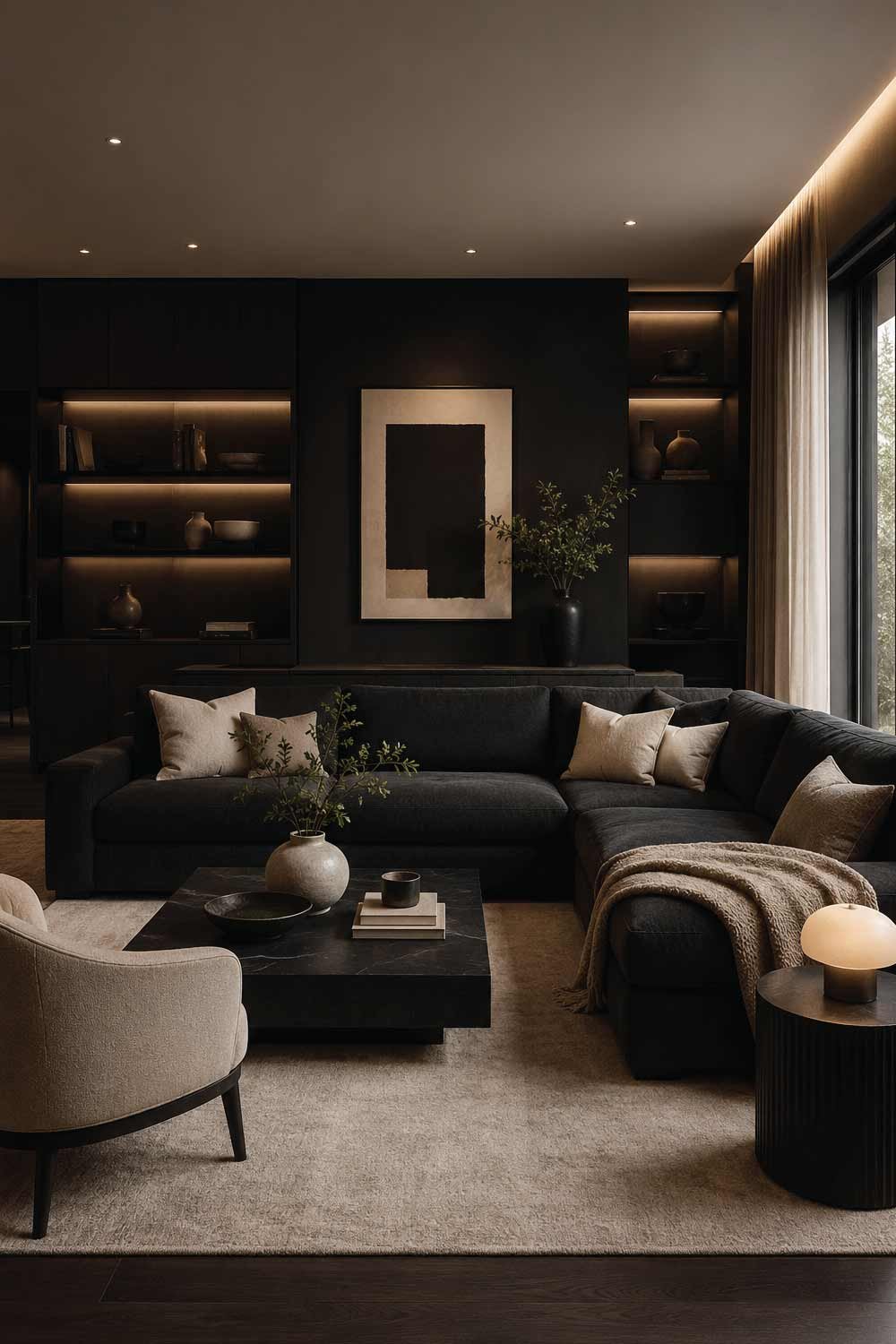 Create Contrast With Light or Neutral Accents