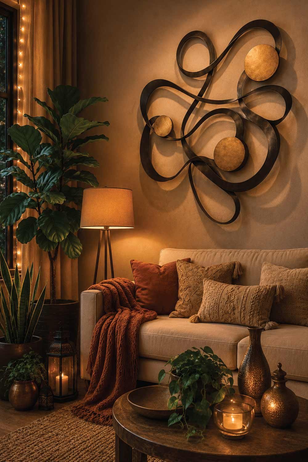 Large Metal or Sculptural Wall Art