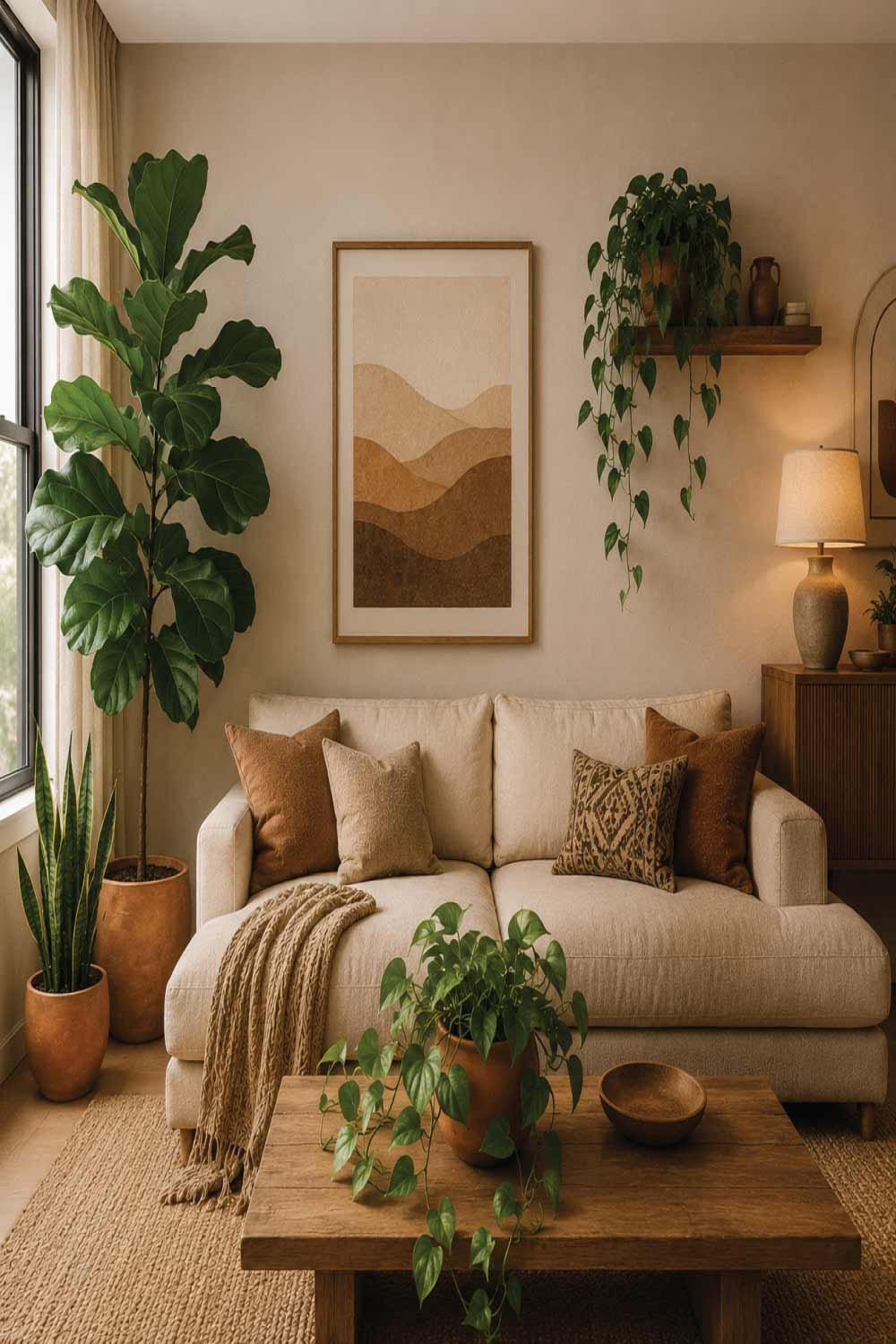 Bring in Indoor Plants for Freshness