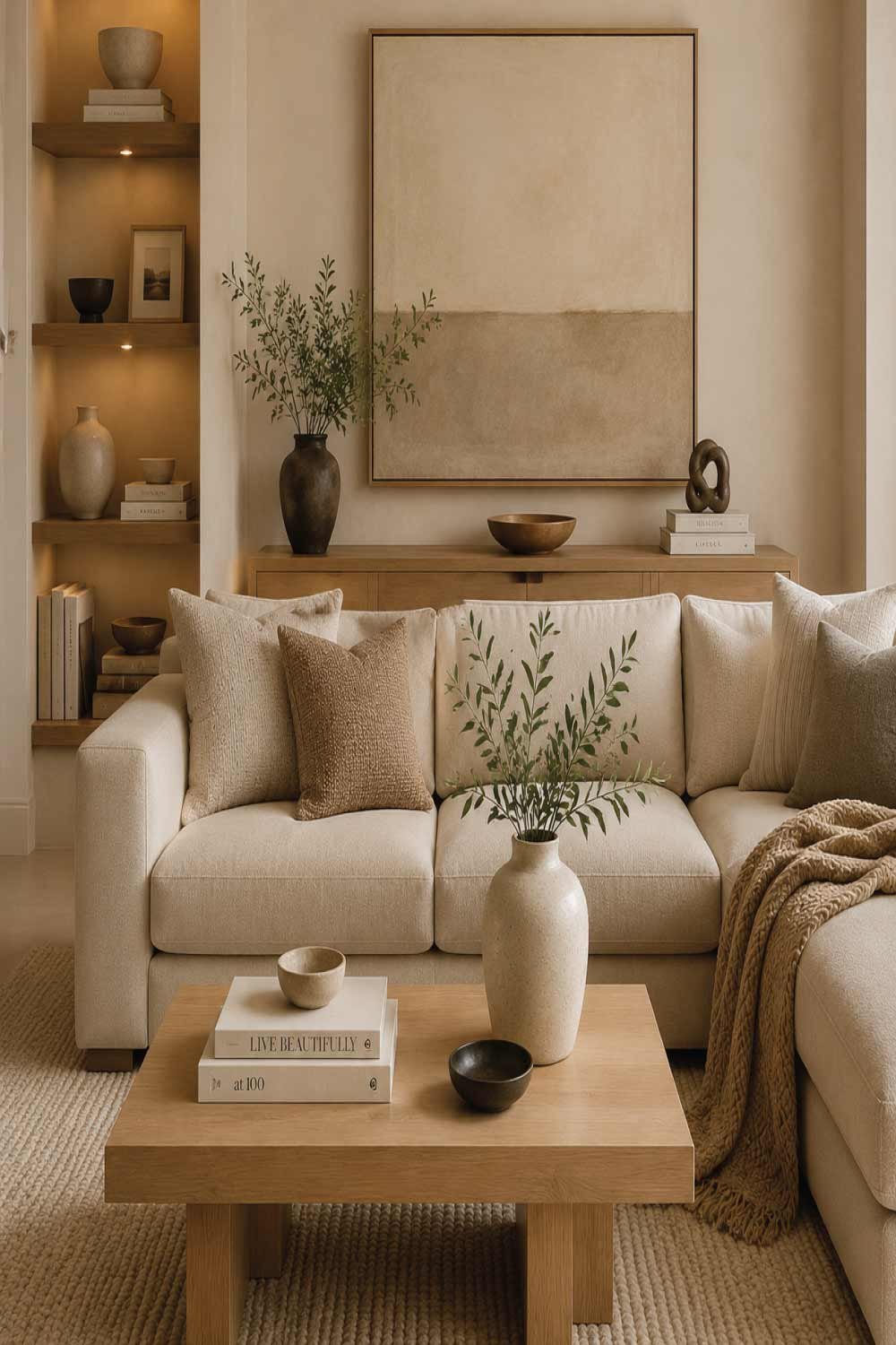 Incorporate Minimal, Meaningful Décor