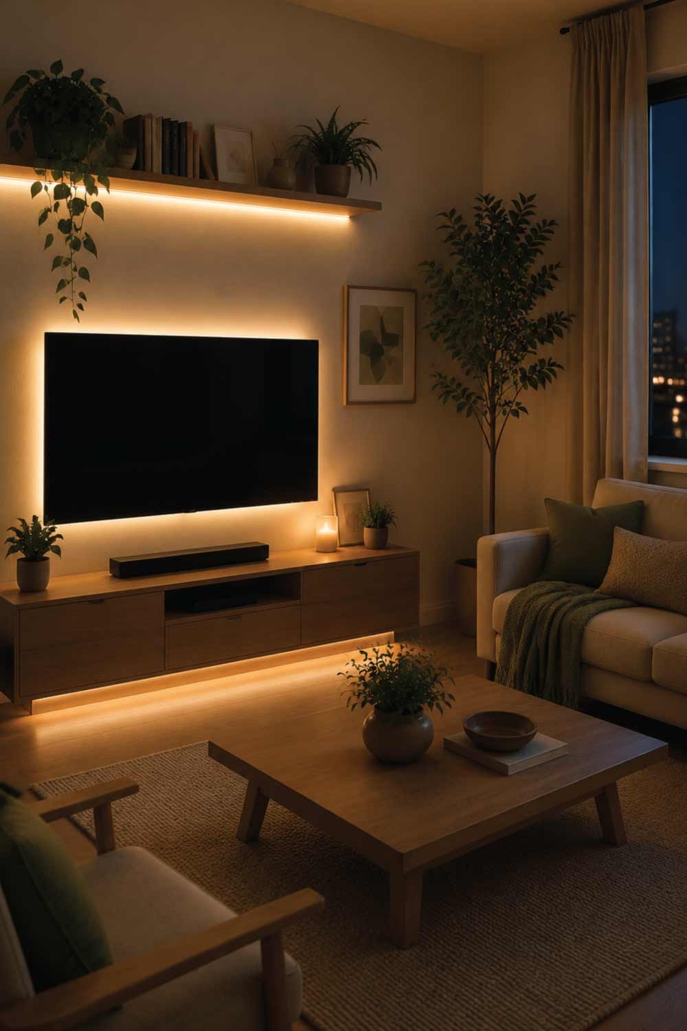 LED Strip Lamps for Subtle Ambient Light